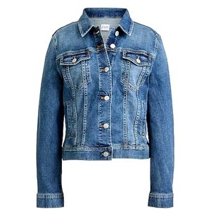 J.Crew Factory Classic Denim Jacket EUC Size L